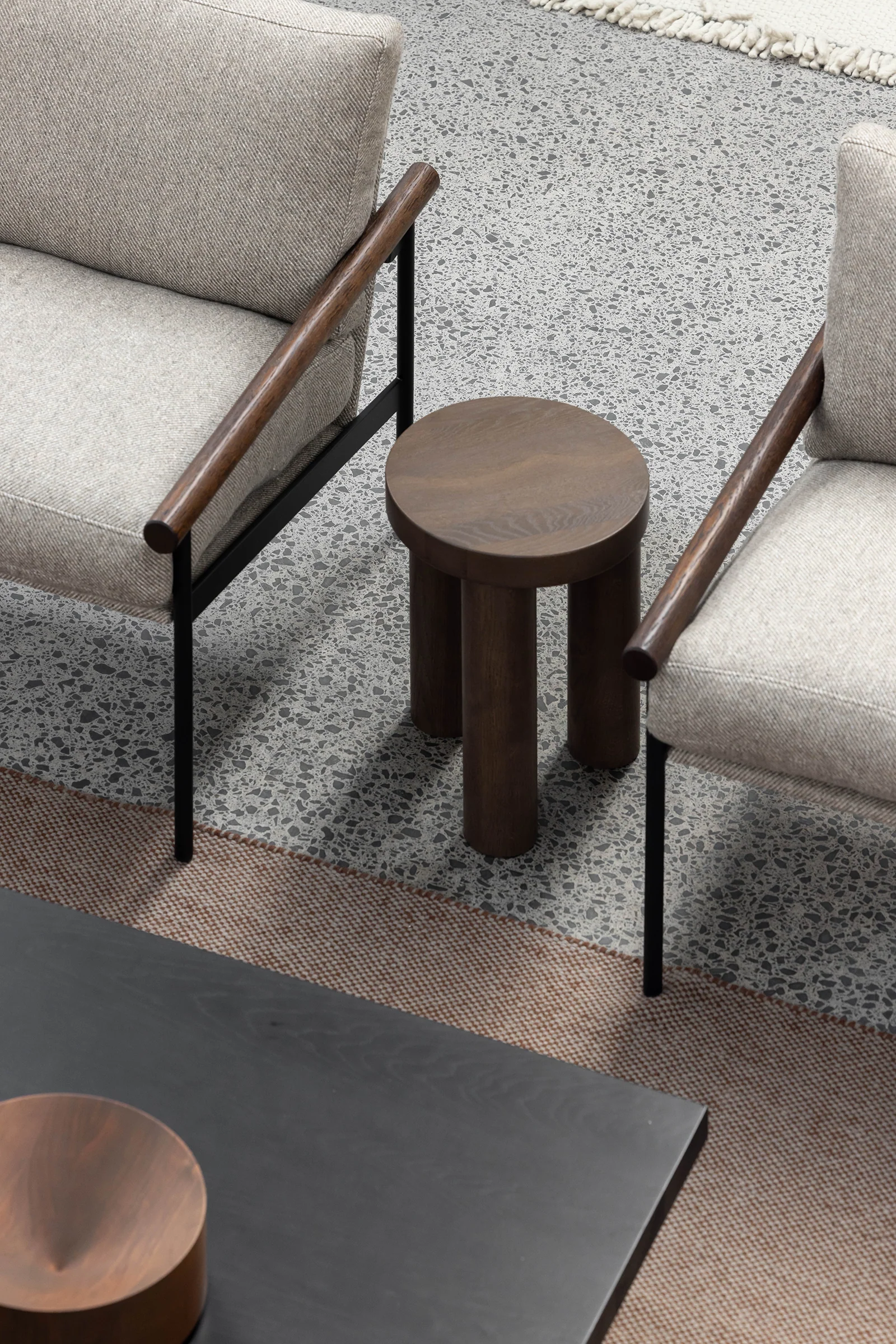 Offset Stool / Side Table - Image 5