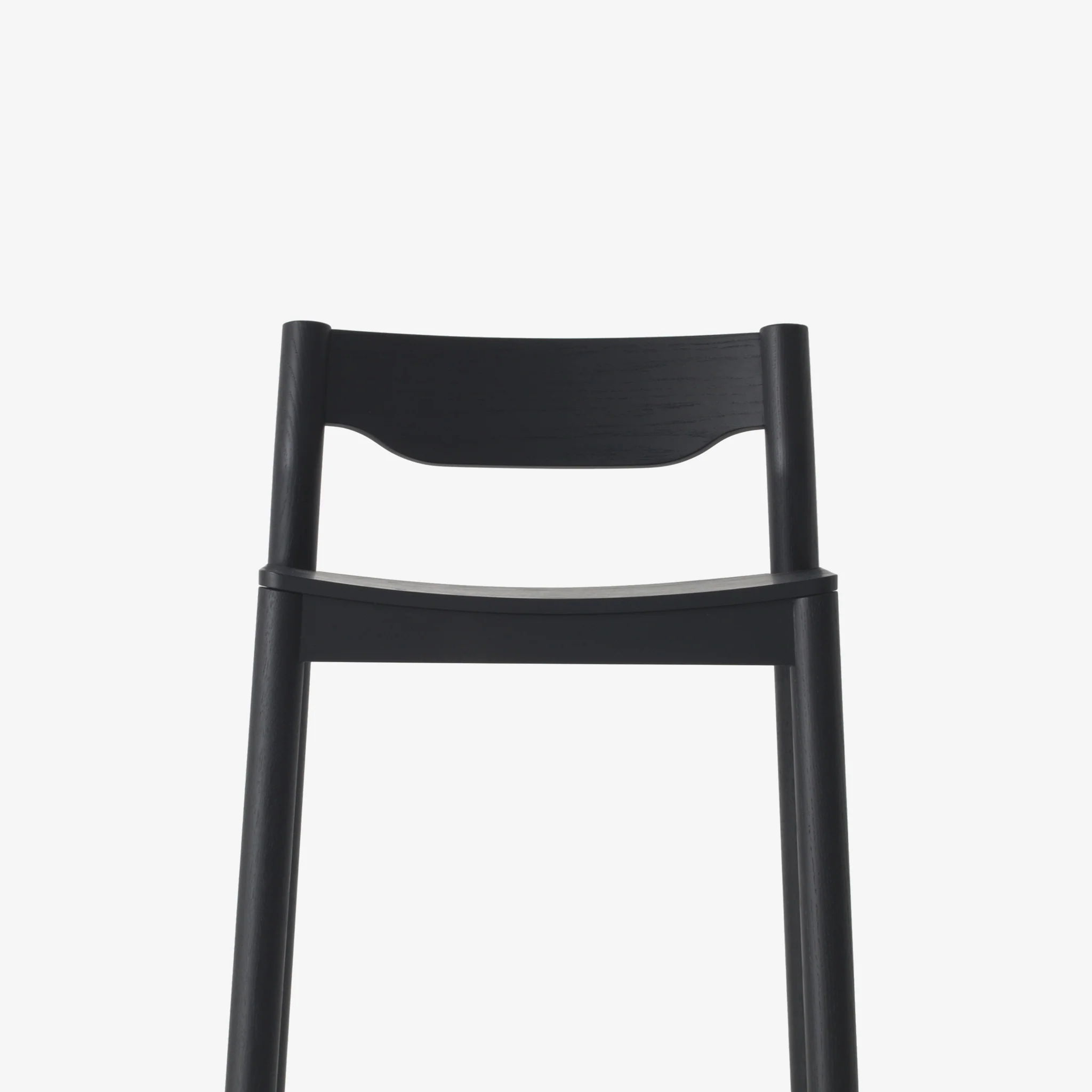 Tangerine Stool with Back - Image 4