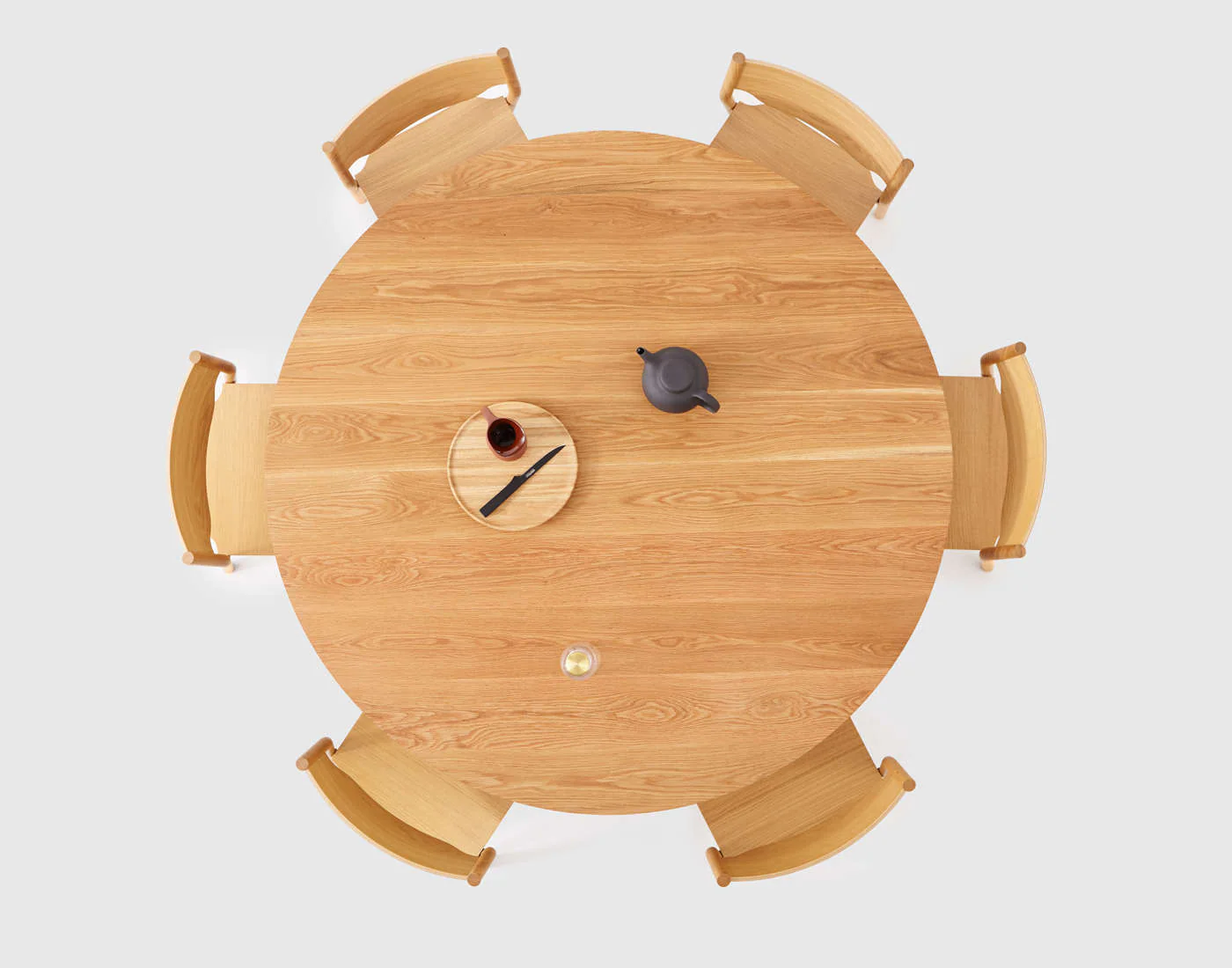 Underline Dining Table - Round - Image 3