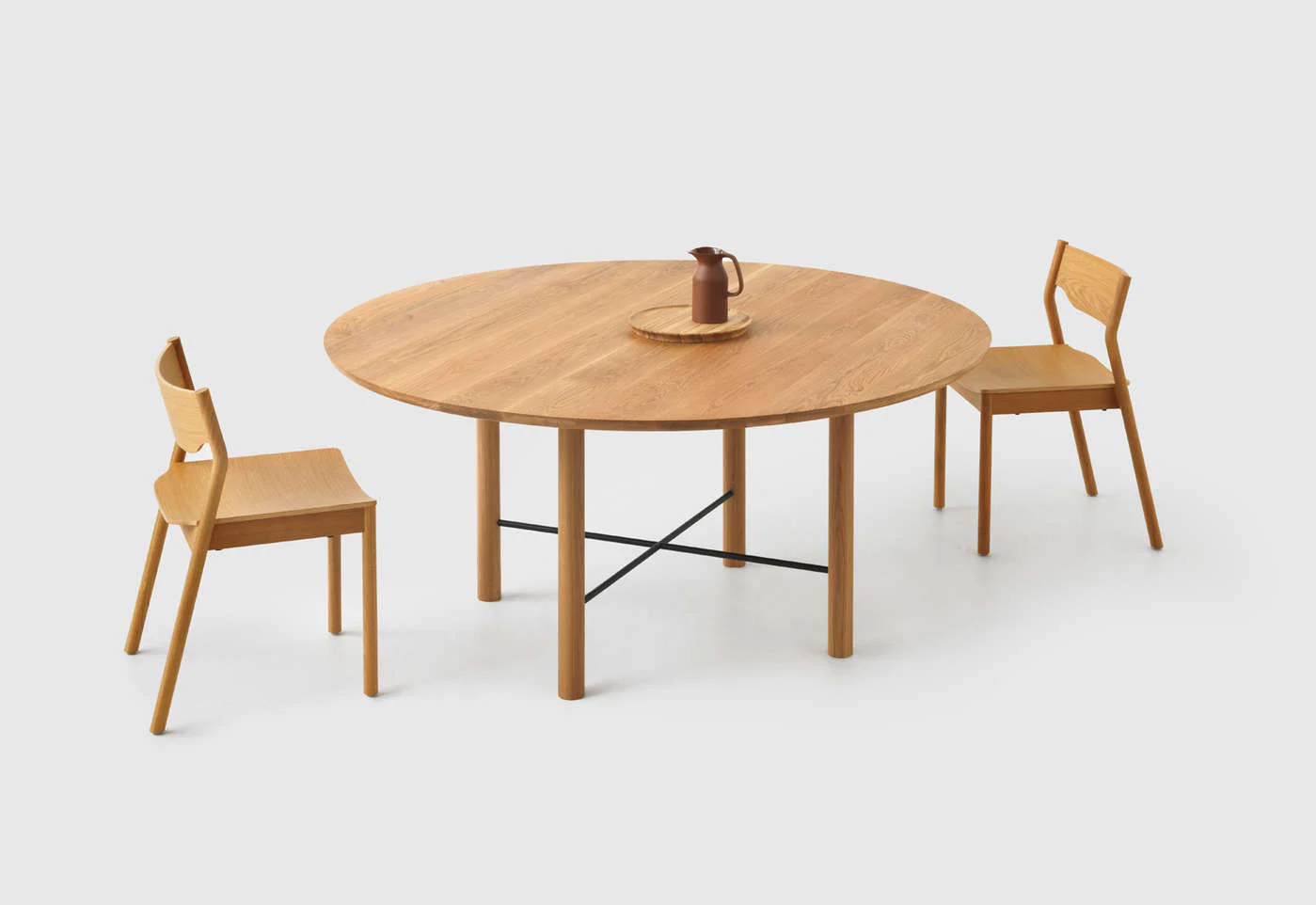 Underline Dining Table - Round - Image 4